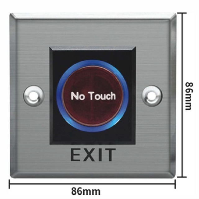 NO TOUCH DOOR exit buttons